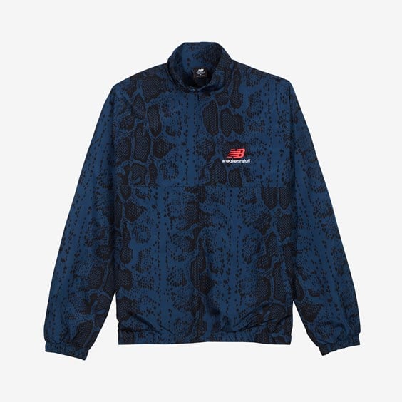 Tuulitakki New Balance SNS x Snake Print Track Jacket Tummansininen | MJ11600, 0
