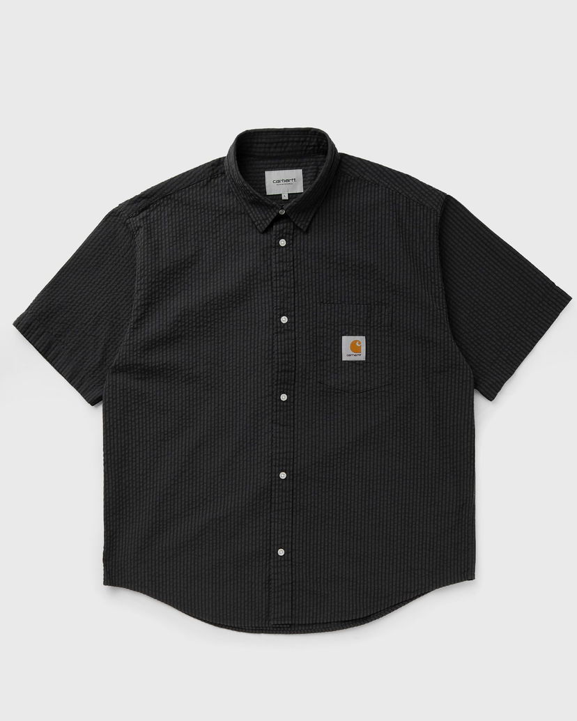 Paita Carhartt WIP Short Sleeve Toland Shirt Musta | I035151-31R.XX