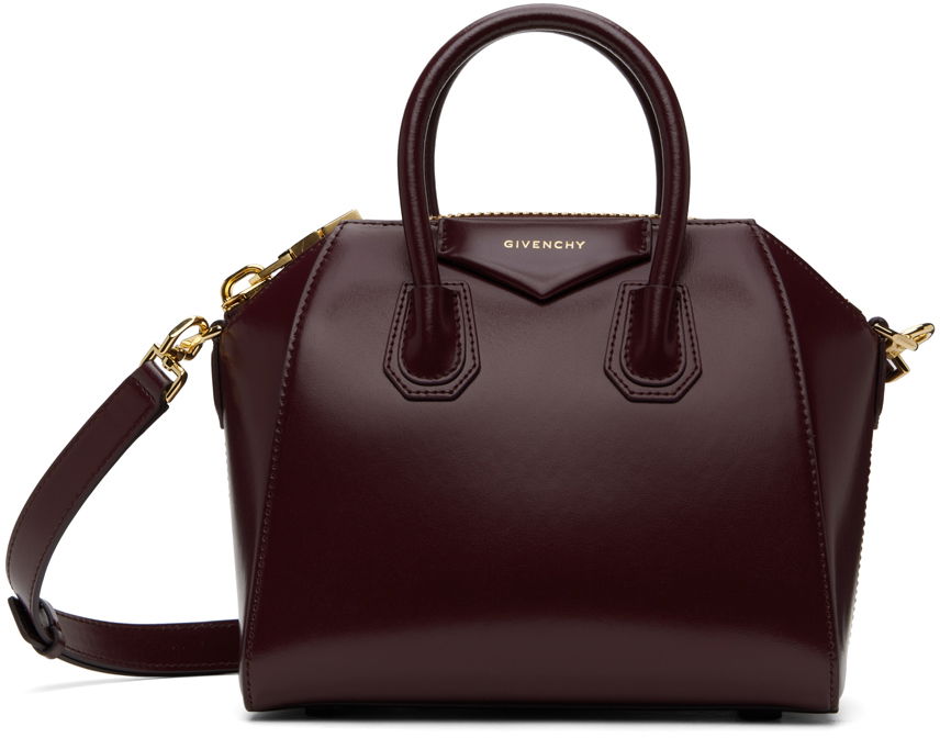 Käsilaukku Givenchy Givenchy Mini Antigona Bag Burgundia | BB50TNB13A642, 0
