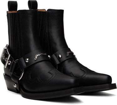 Tennarit ja kengät GANNI Low Cut Western Chelsea Boots Musta | S2744, 3