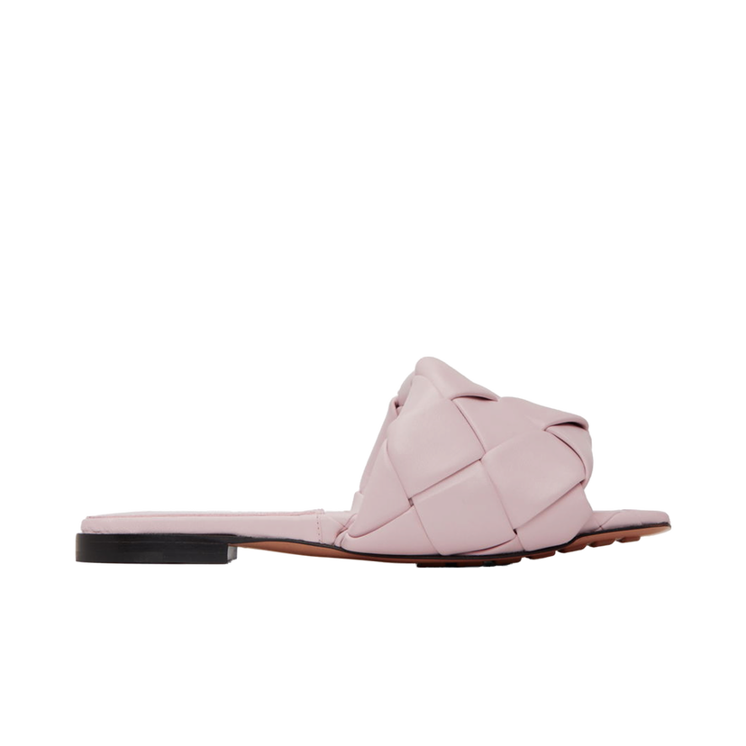 Tennarit ja kengät Bottega Veneta Lido Flat Sandals "Pink" Vaaleanpunainen | 608853 VBSS0