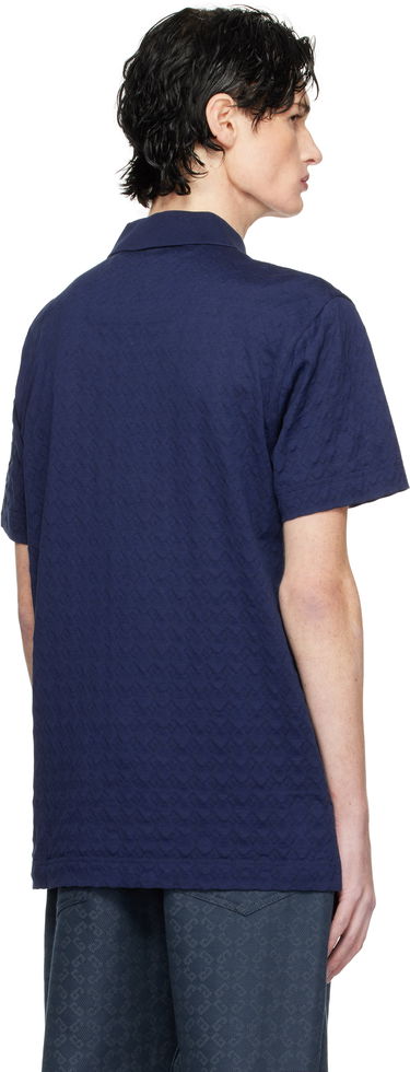 Poolopaita Givenchy Classic Fit Embroidered Polo Tummansininen | BM71KR3YPA470, 2