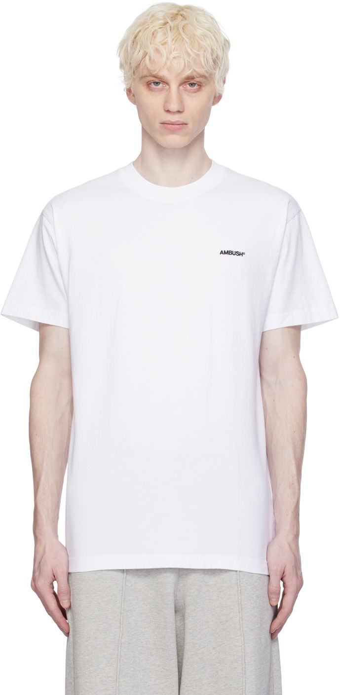 T-paita Ambush Three-Pack T-Shirts Valkoinen | BMAA002S24JER0010110
