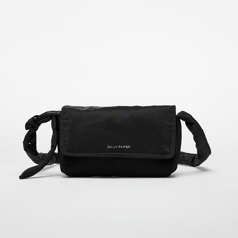 Olkalaukku DAILY PAPER Black Nylon Shoulder Bag Musta | 2423044