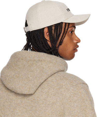 Korkki FERRAGAMO Ferragamo Core Signature Cap Beige | 783392, 2