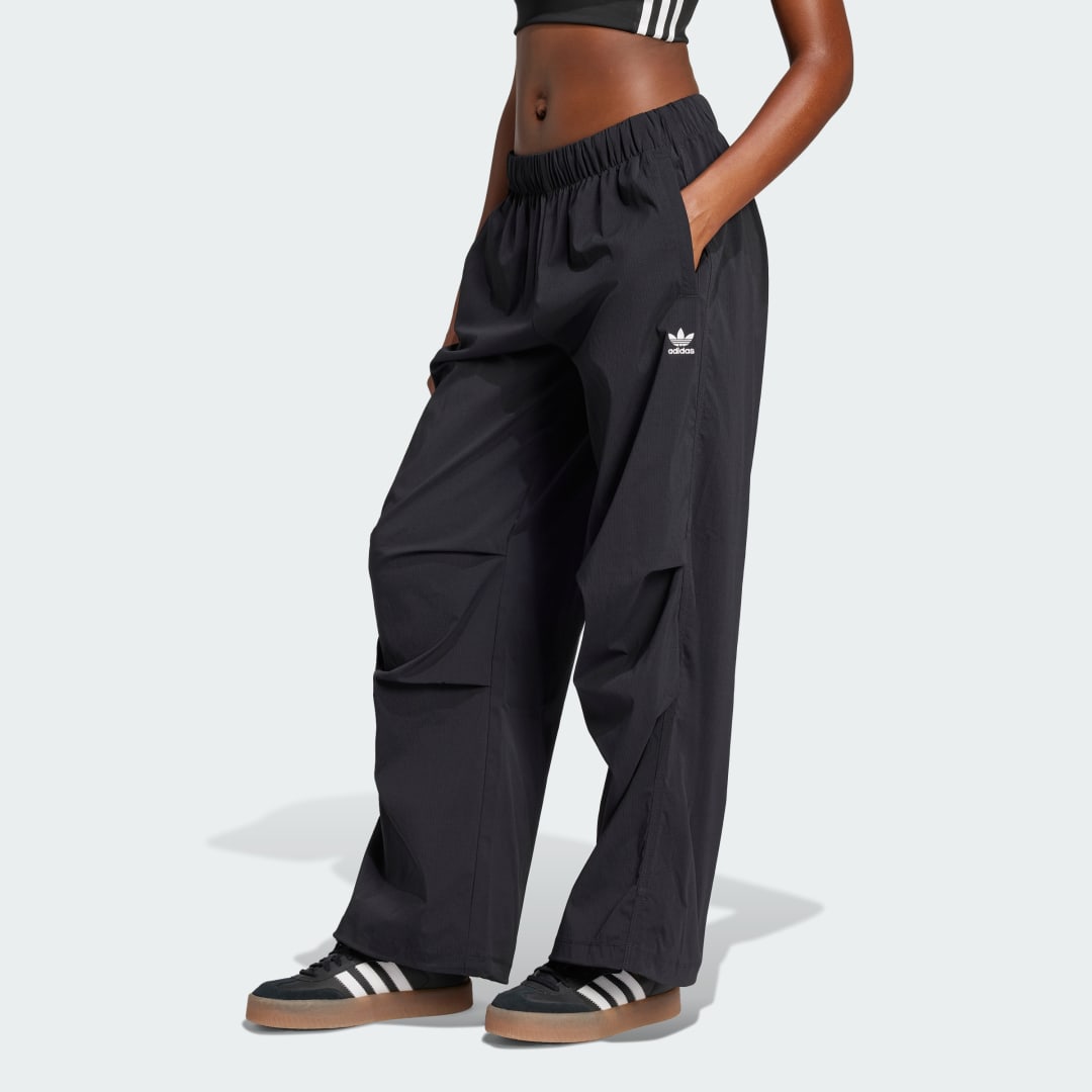 Cargo housut adidas Performance Essentials Ripstop Parachute Pants Musta | JD0785, 0