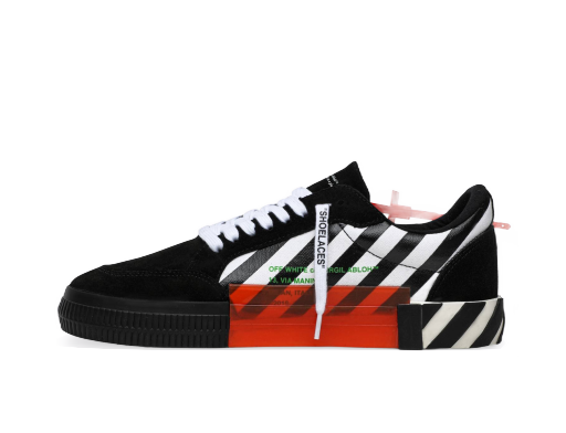 Tennarit ja kengät Off-White Off-White Vulc "Black White" Musta | OMIA085R20C210180129