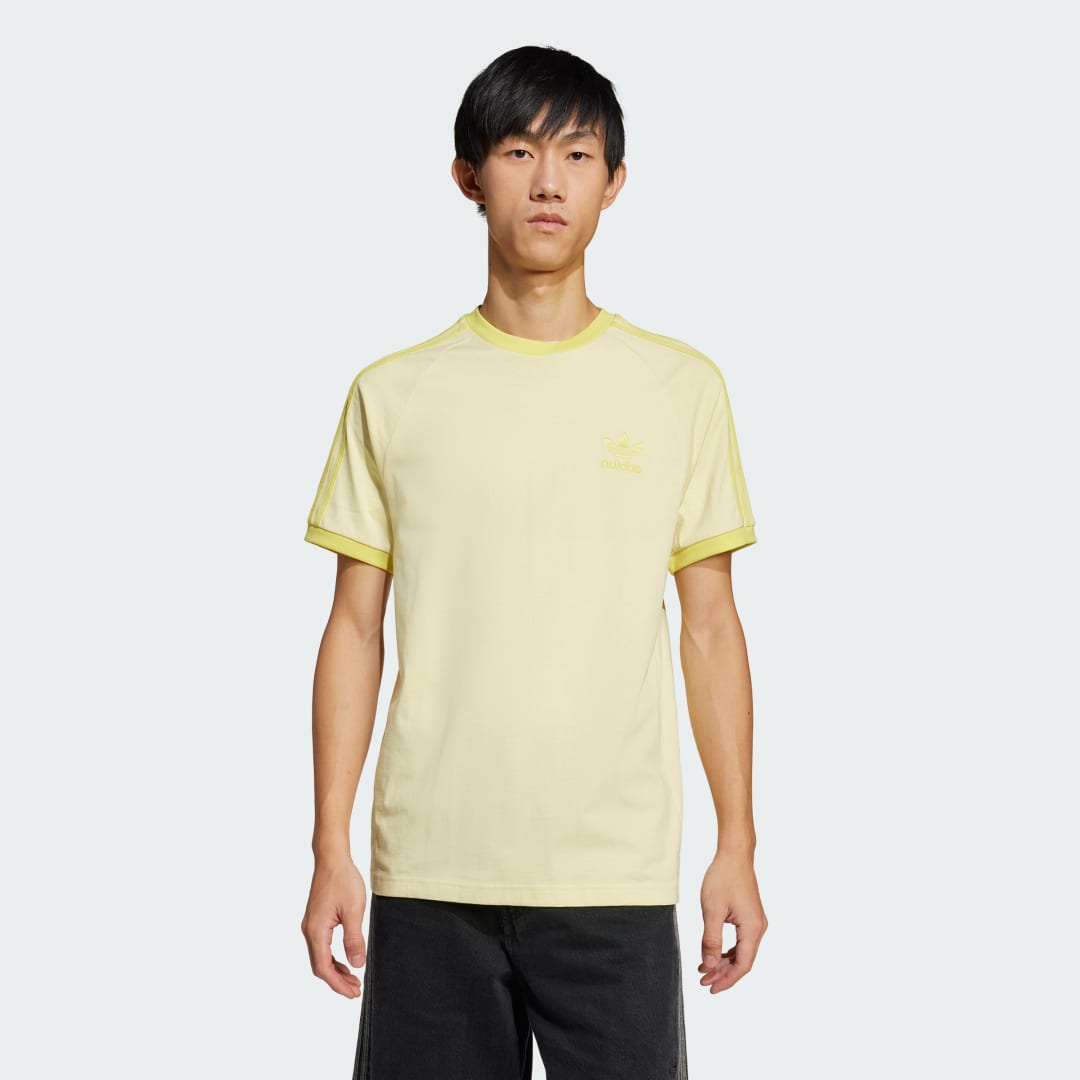 T-paita adidas Performance Adicolor Classics 3-Stripes Tee Keltainen | JN7021, 0