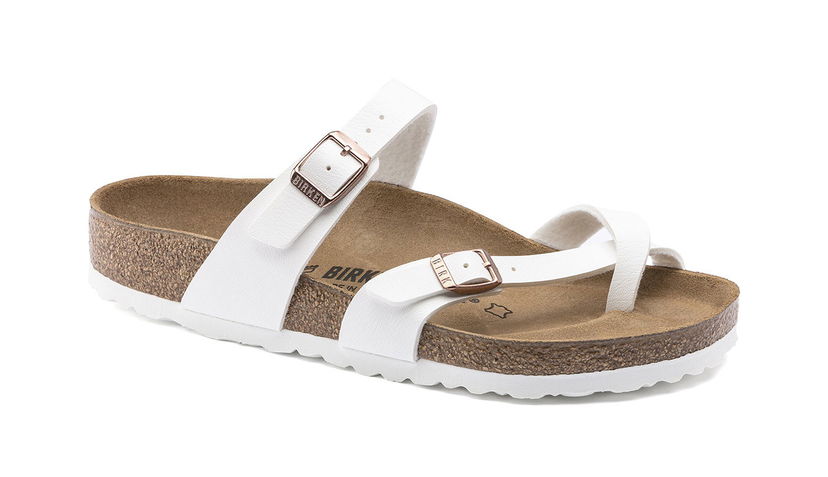 Tennarit ja kengät Birkenstock Mayari Birko-Flor Regular Fit Sandal Valkoinen | 1014190