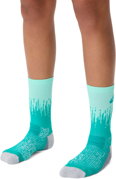 Sukat Asics Performance Run Crew Socks Turkoosi | 3013a977-404, 3