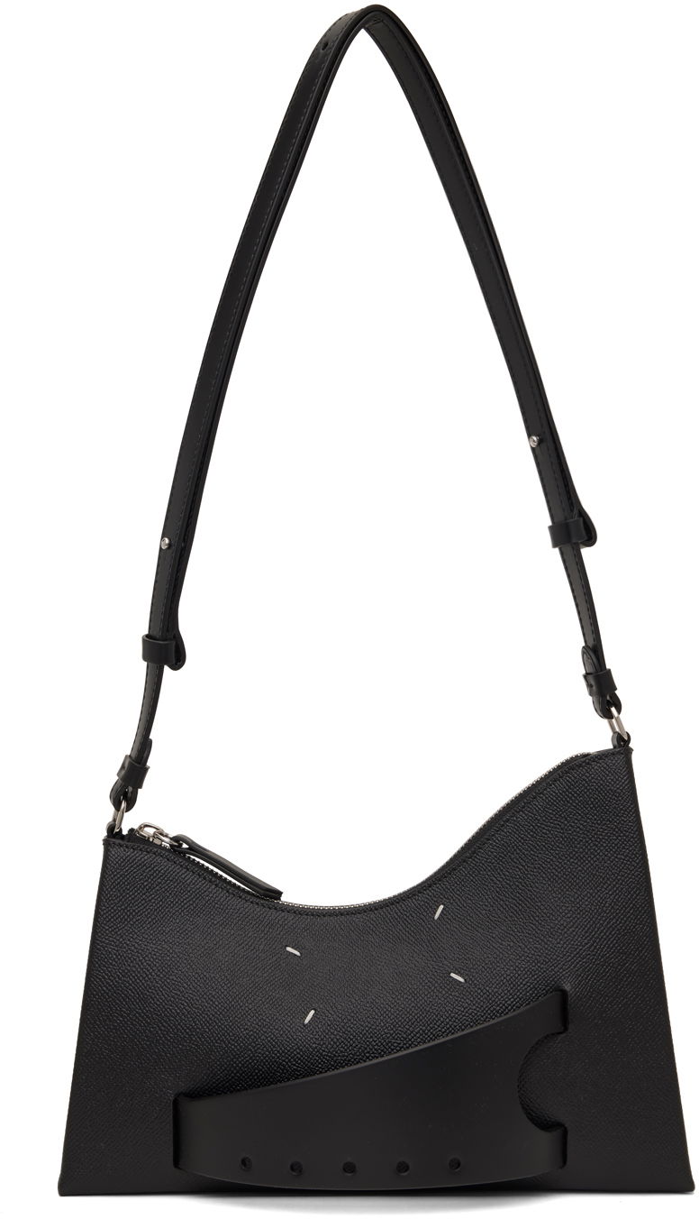 Olkalaukku Maison Margiela Small Snatched Bag Musta | SB1WG0054 P4745