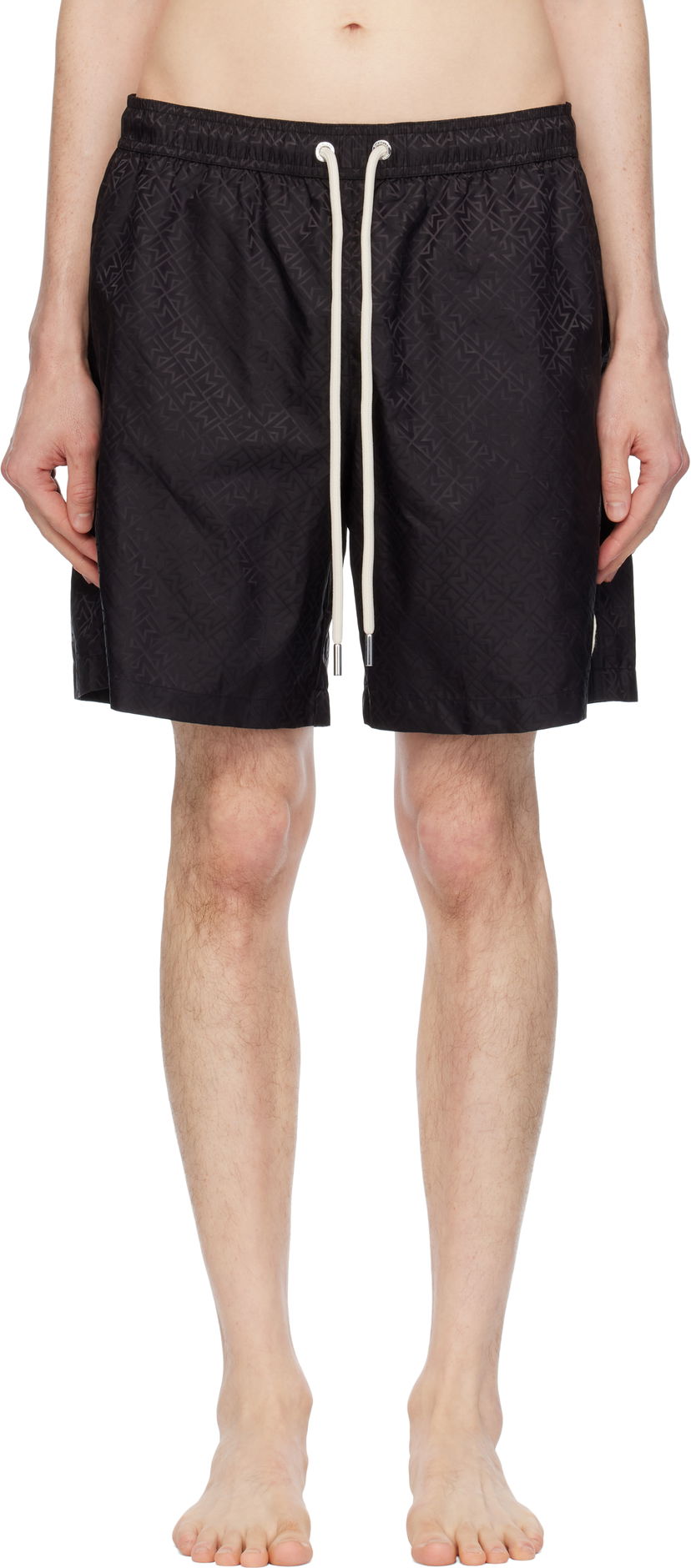Uimapuvut Moncler Moncler Monogram Swim Shorts Musta | K10912C000025987H