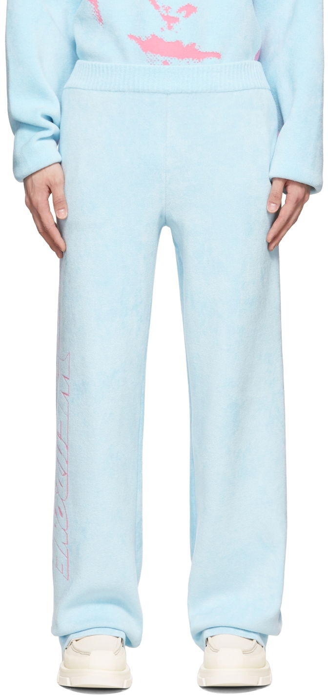 Verryttelyhousut We11done We11done Viscose Lounge Pants Sininen | WD-KP1-22-626-U-SK