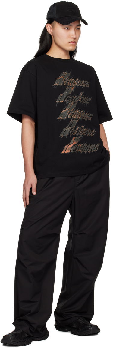 T-paita We11done We11done Spark Logo T-Shirt Musta | WD-TT0-25-751-U-BK, 3