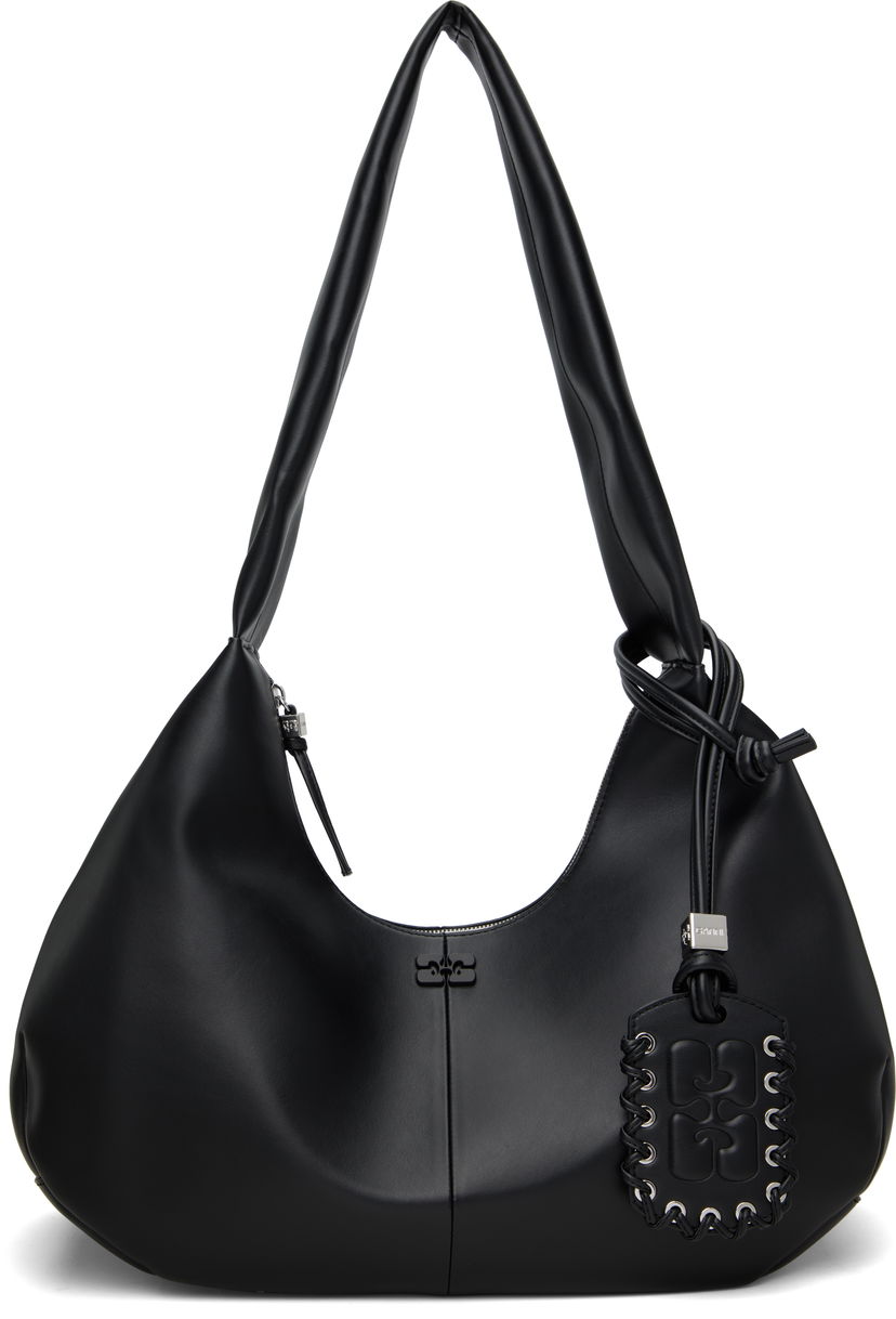 Olkalaukku GANNI GANNI Medium Shoulder Bag Musta | A6837