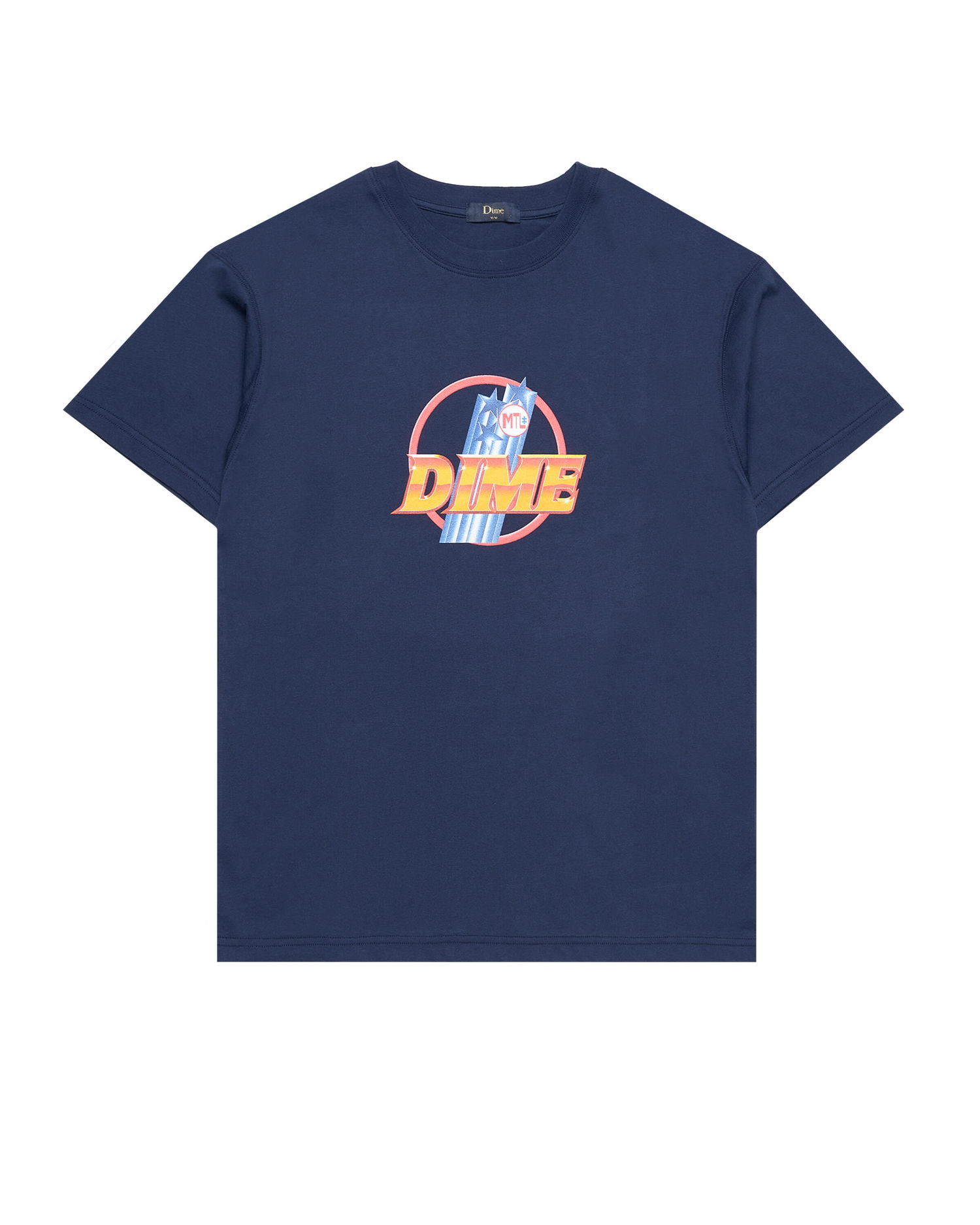 T-paita Dime Lance T-Shirt Tummansininen | DIMEFA2427NVY, 0