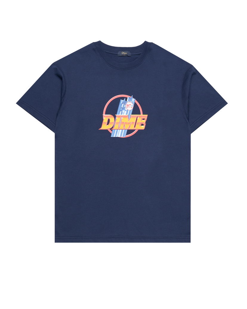 T-paita Dime Lance T-Shirt Tummansininen | DIMEFA2427NVY