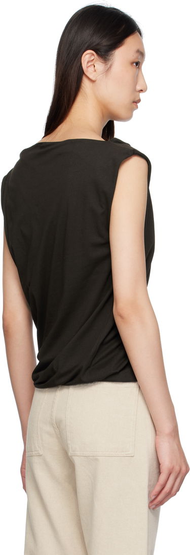 Tankkitoppi Baserange Baserange Turn Draped Tank Top Musta | TOTUT-RC-SU25, 2