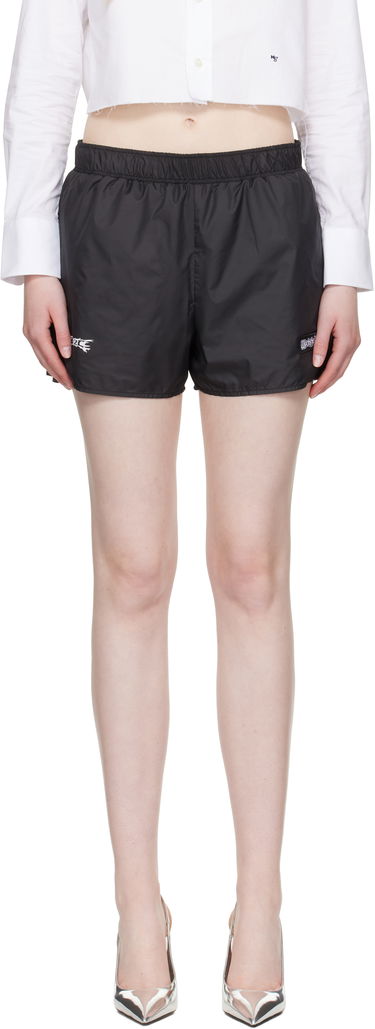Shortsit 032C 032c 'No More Tears' Swim Shorts Musta | S25-URW-1105-000-W, 0