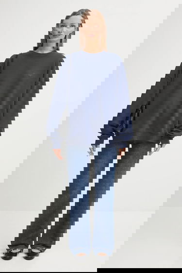 Huppari Anine Bing Anine Bing Miles Sweatshirt Tummansininen | A.08.11205, 4