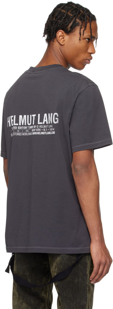 T-paita Helmut Lang Helmut Lang 'Meatpacking' T-Shirt Harmaa | O10HM514, 2