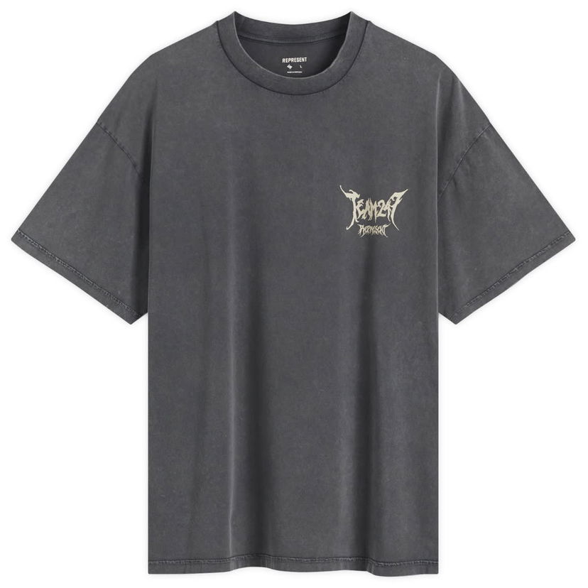 T-paita Represent Clo Represent 247 Oversized T-Shirt, Size Large Harmaa | 247M4146-46