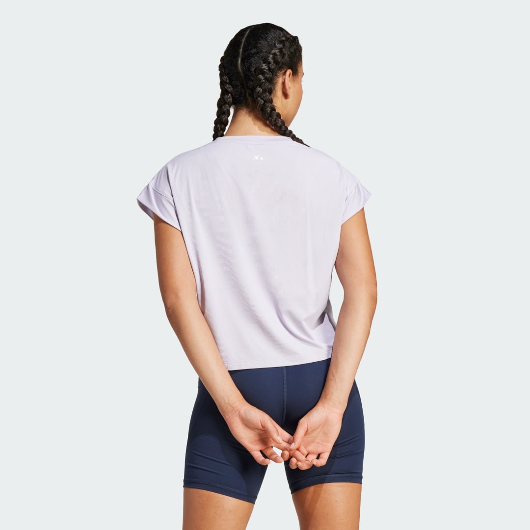 T-paita adidas Performance Studio Tee Valkoinen | IX0497, 1