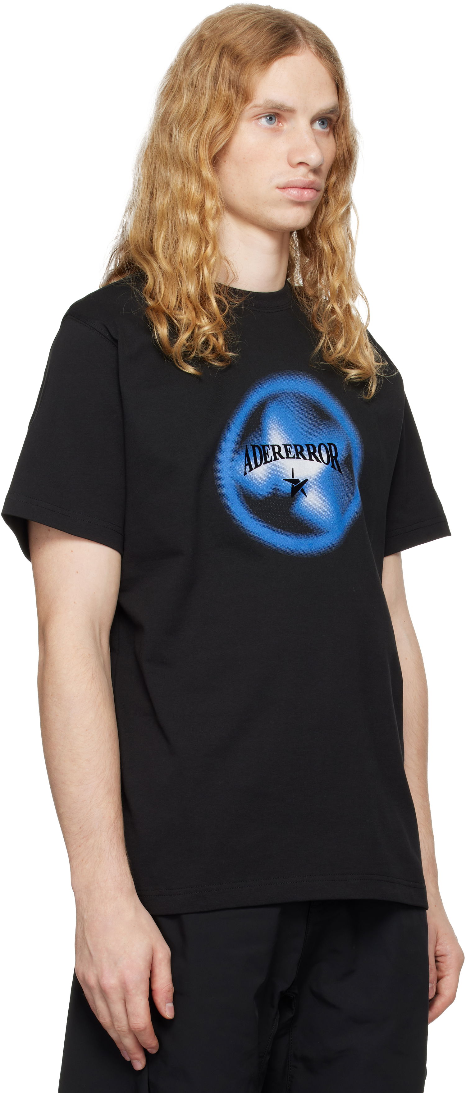 T-paita ADER ERROR Black Graphic T-Shirt Musta | BN01FWTS0110BK, 1