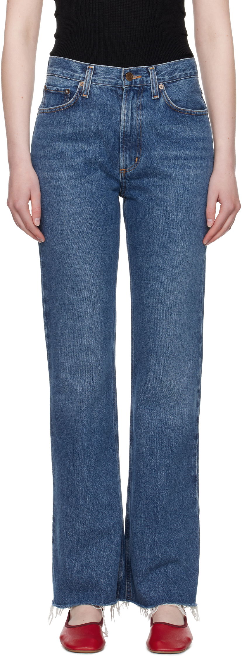 Jeans AGOLDE AGOLDE Leena Jeans Sininen | A218-1535