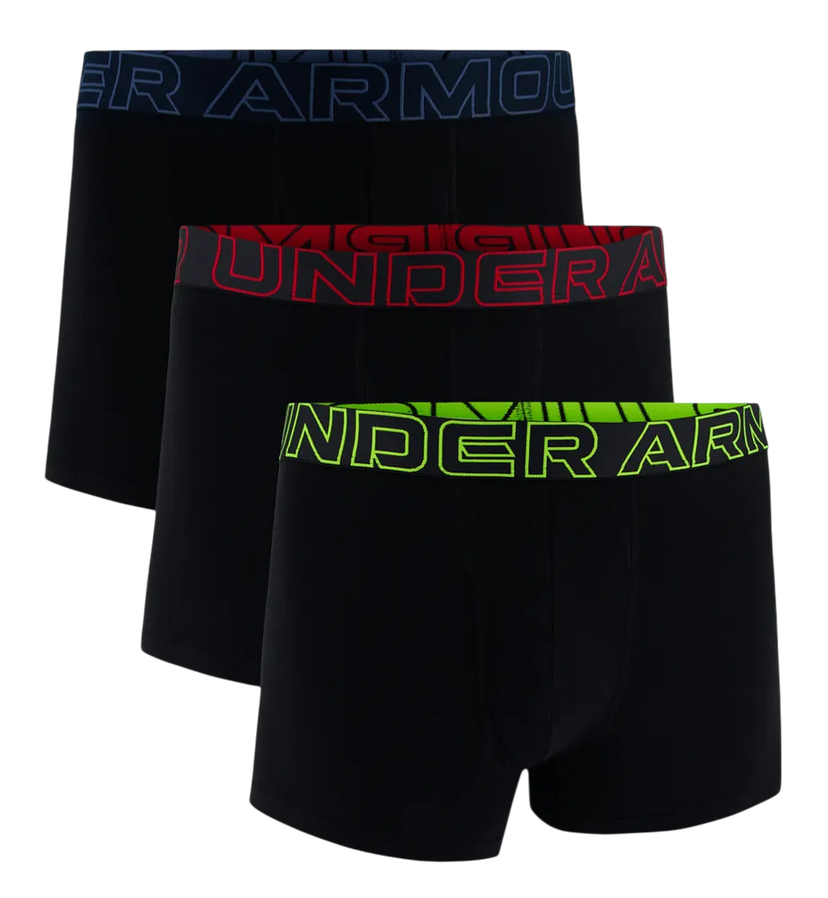 Nyrkkeilijät Under Armour Under Armour Performance Cotton Boxer Briefs 3-Pack Musta | 1383891-004