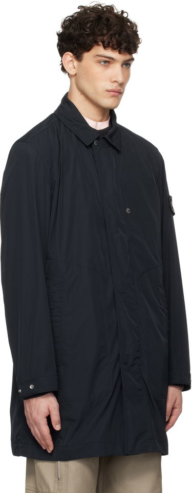Sadetakki Stone Island Stone Island Micro Twill Coat Tummansininen | K1S15 7100009 S0026, 1