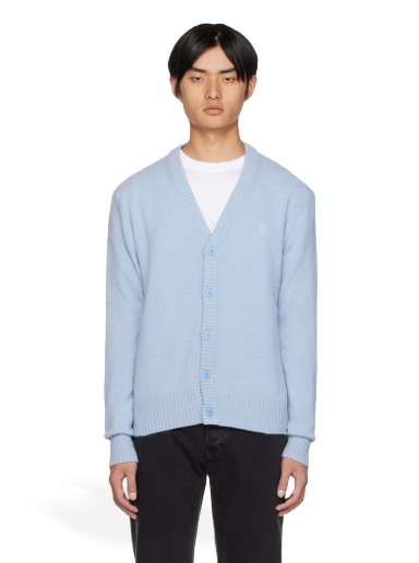 Villapaita AMI Cardigan Sininen | HKC007.005