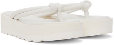 Tennarit ja kengät Gianvito Rossi Rossi Marlie Platform Thong Sandals Valkoinen | G15180.05GOM.NAP, 3