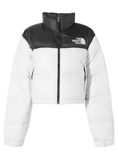 Puffer takki The North Face Nuptse Short Jacket Valkoinen | NF0A5GGEQ4C