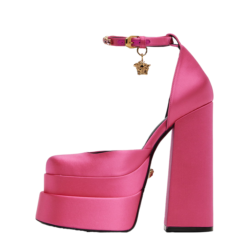 Tennarit ja kengät Versace Medusa Aevitas Platform Heels "Pink" Vaaleanpunainen | 1002005_DRA67