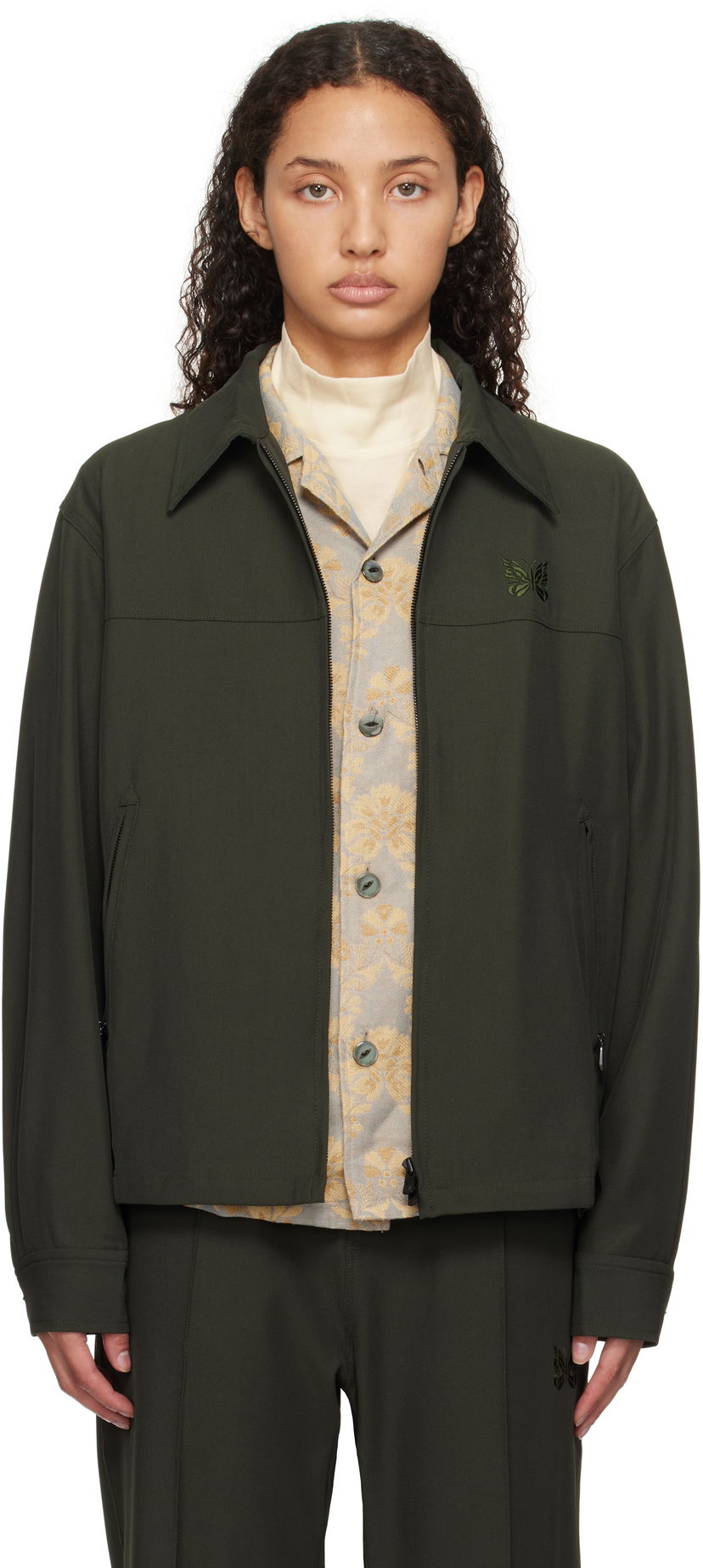 Takki Needles Sport Jacket Vihreä | PU212
