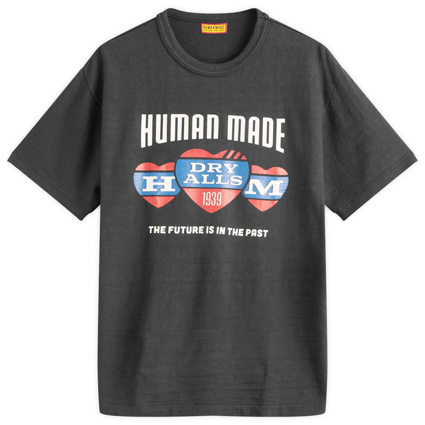 T-paita Human Made Multi Heart T-Shirt, Size Large Musta | HM30TE003-BLK