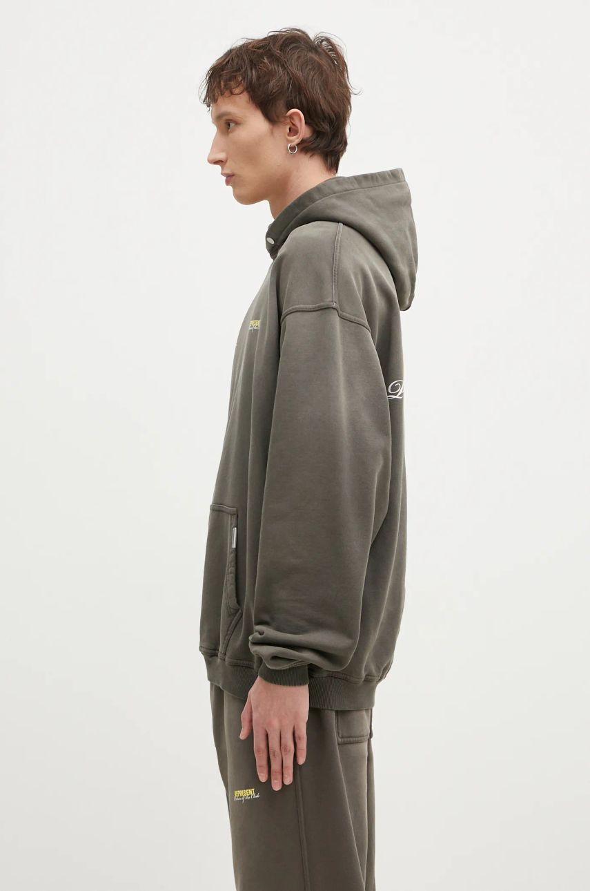 Huppari Represent Clo Represent Patron Of The Club Hoodie Vihreä | MLM4270.16, 1