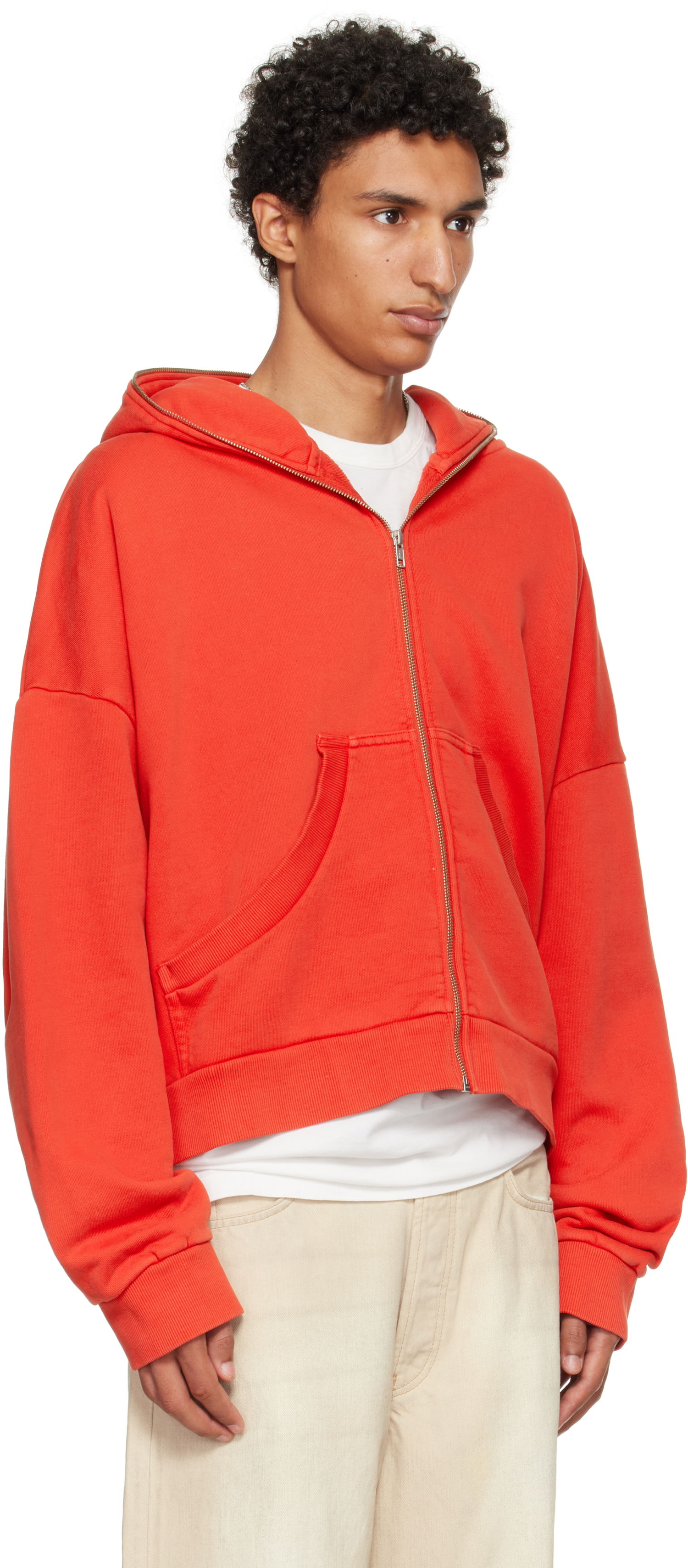 Huppari Entire Studios Entire Studios Eternal Zip Hoodie Punainen | ES2202CH, 1
