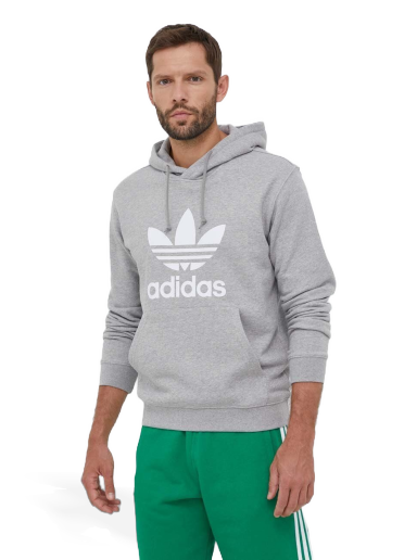 Huppari adidas Originals Adicolor Classics Trefoil Hoodie Harmaa | IM4490