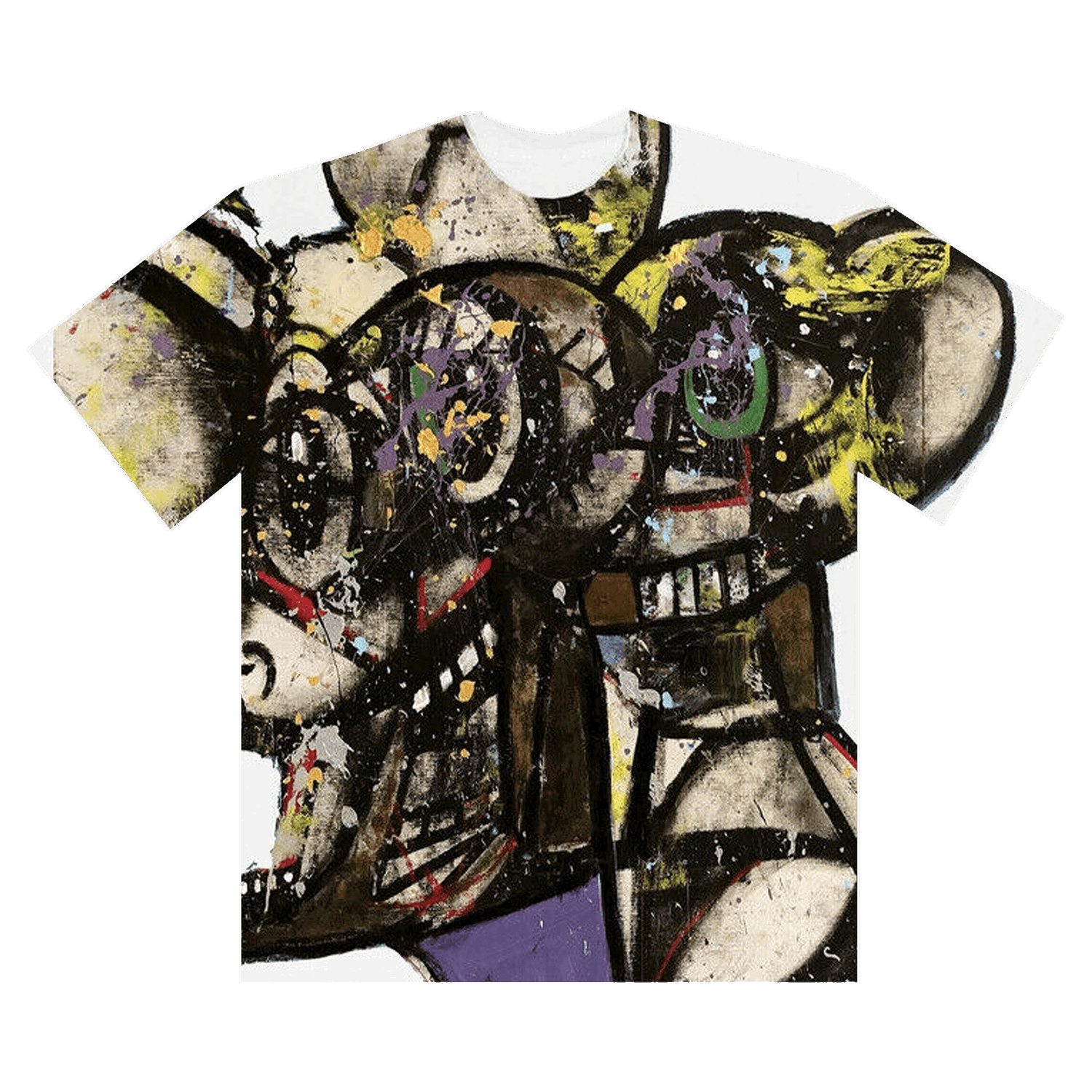 T-paita Cactus Jack by Travis Scott Portrait Of Travis T-Shirt Valkoinen | CJMF SS06 WHIT, 0