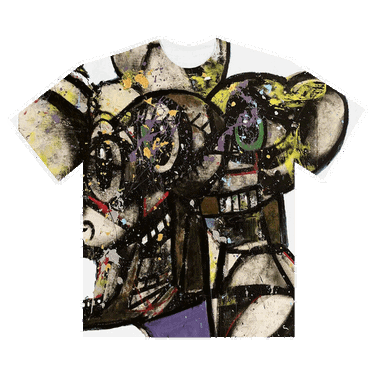 T-paita Cactus Jack by Travis Scott Portrait Of Travis T-Shirt Valkoinen | CJMF SS06 WHIT, 0
