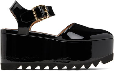 Tennarit ja kengät Stella McCartney Stella McCartney Elyse Patent Platform Sandals Musta | 810554APADF0, 0