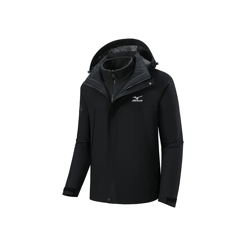 Tuulitakki Mizuno 3-In-1 Warm Jacket Musta | A2CE3504