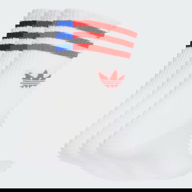 Sukat adidas Performance 3-Stripes Crew Socks - 3 Pairs Valkoinen | JV7404, 0