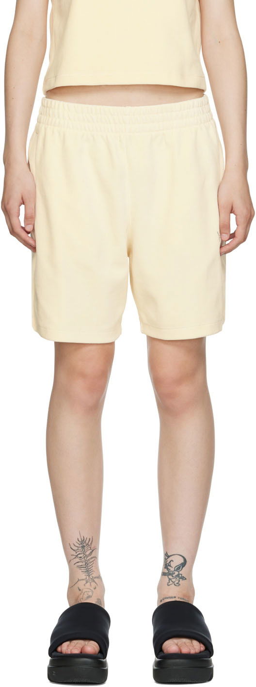 Shortsit Alexander Wang alexanderwang.t Hotfix Shorts Keltainen | 4CC3214101