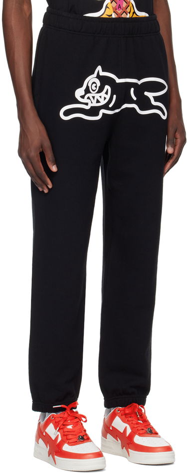 Verryttelyhousut BBC IceCream ICECREAM Running Dog Sweatpants Musta | IC23211, 1
