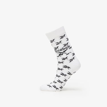 Sukat Reebok CL FO Crew Sock 3P Valkoinen | GG6682, 3
