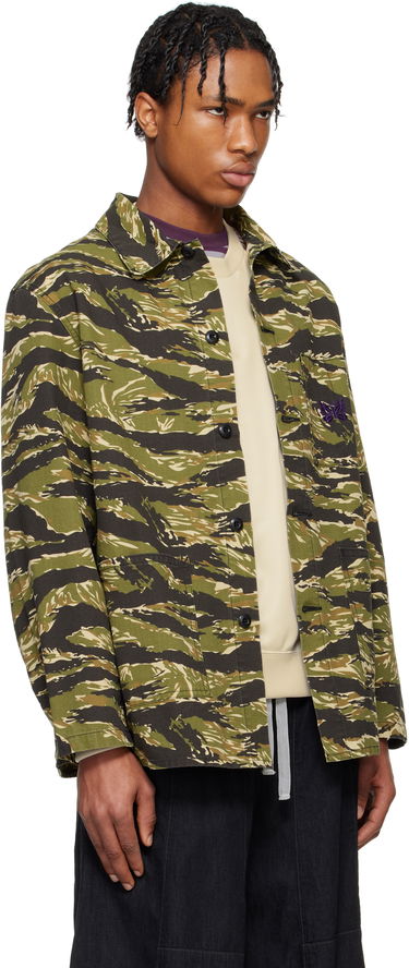 Paita Needles Needles D.N. Coverall Jacket Vihreä | QV149, 1