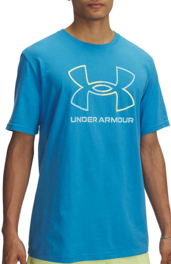 T-paita Under Armour UA GL Foundation Update Short Sleeve T-Shirt Sininen | 1382915-452